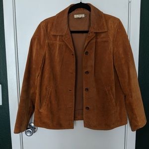 Vintage J. Crew Suede Jacket